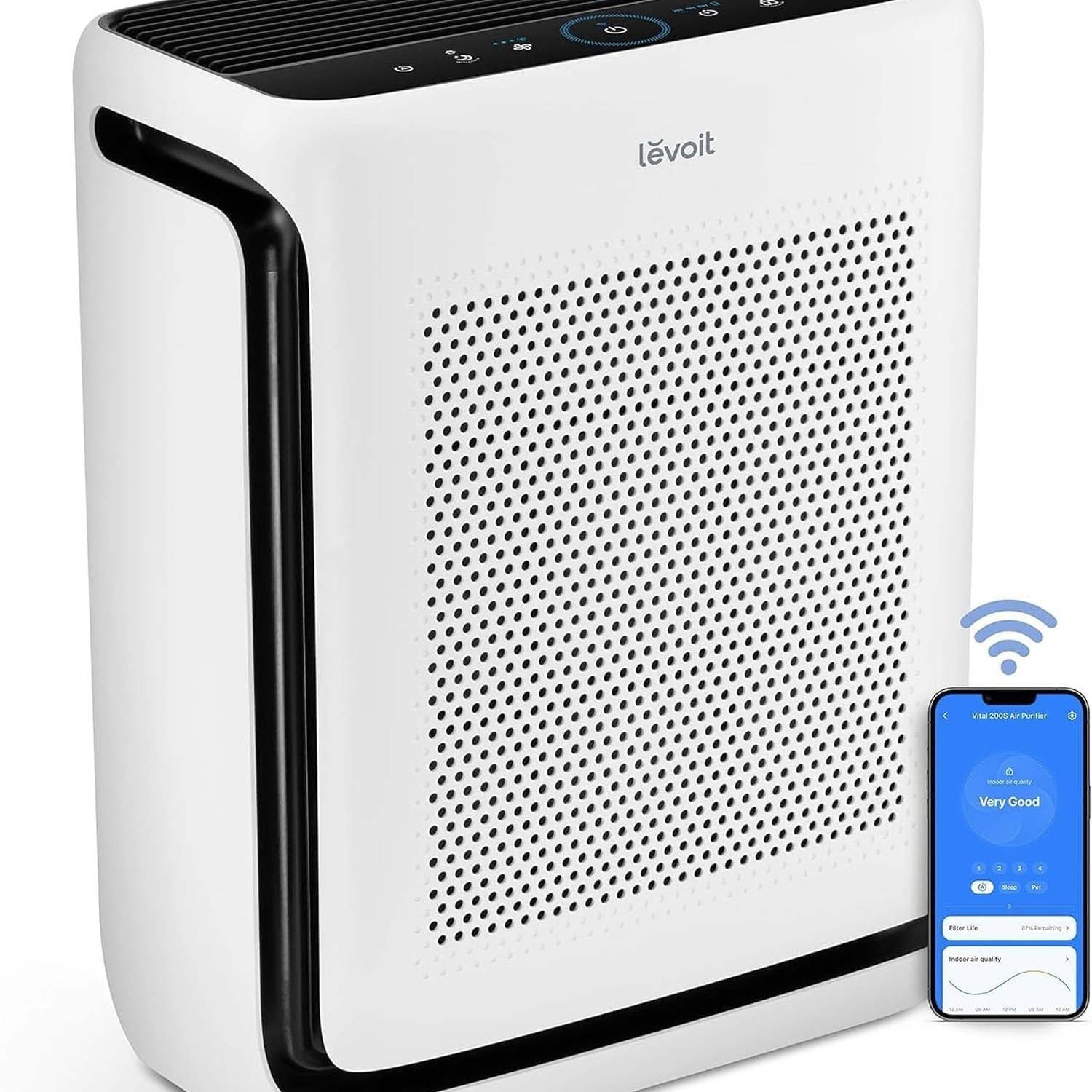 Levoit Vital 200S-P Smart Air Purifier for Large Rooms