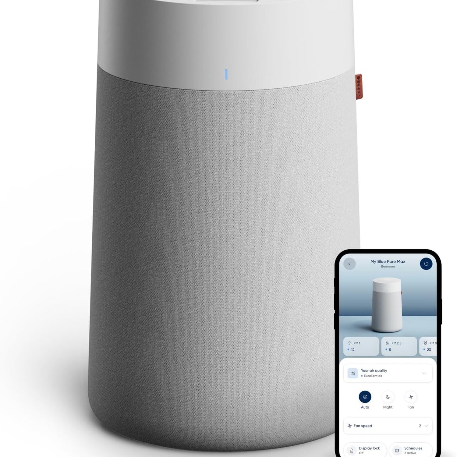 Blueair Blue Pure 311i Max Smart Air Purifier for Medium Rooms