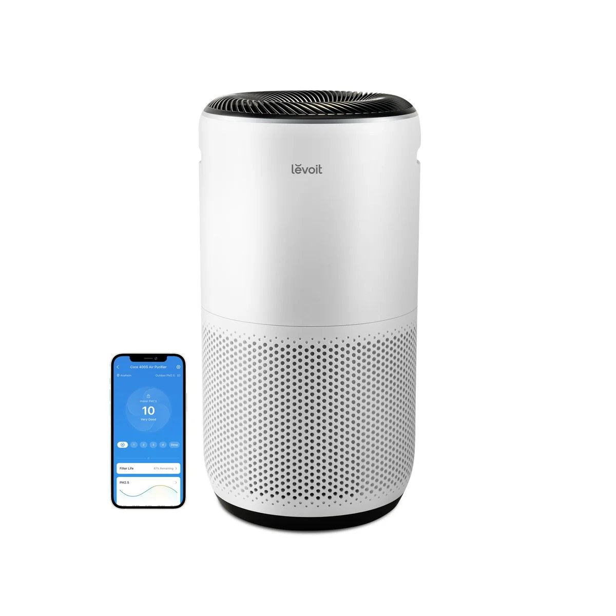 Levoit Core 400S Smart Air Purifier for Home Large Rooms up to 990 sq ft